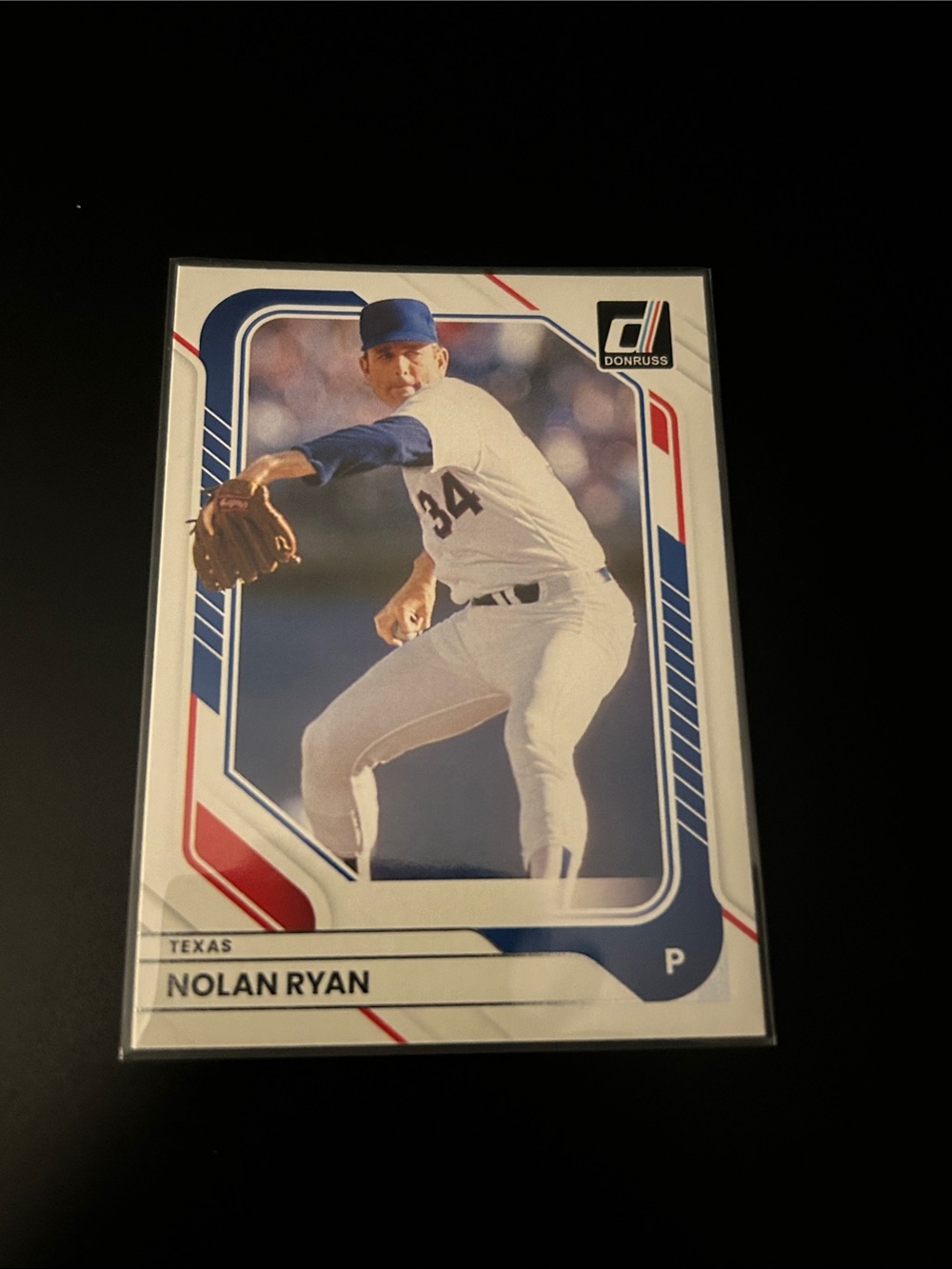 Donruss Nolan Ryan Baseball Card - Texas Rangers